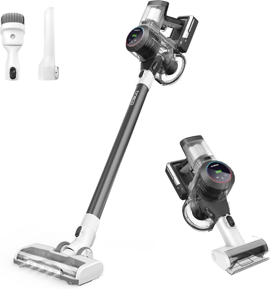 Tineco Cordless Vacuum Cleaner - Lightweight Handheld with Strong Suction for Deep Cleaning | Ideal for Hair, Hard Floors & Carpets