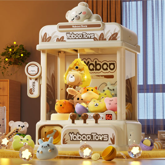 ORANGE OCEAN Large Claw Machine for Kids Girls Boys, Toy Claws Machine with Sound & Light, Vending Machine for 4 5 6 7 8 Years Old Girls, Idea Birthday Gifts for Kids Ages 3-5 4-6 4-8