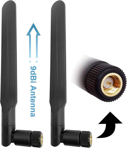 Tenmory 4G 9dbi 698-2700MHZ 3G 4G LTE Antenna LTE Universal Wide Band Omni Directional Paddle Antennas with SMA Male