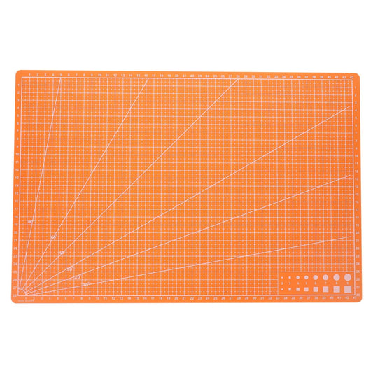 SHINEOFI Double-Sided PVC Mat for Diy Crafting Sculpting and Painting 24 x 36 Gridded Craft Board for Scrapbooking