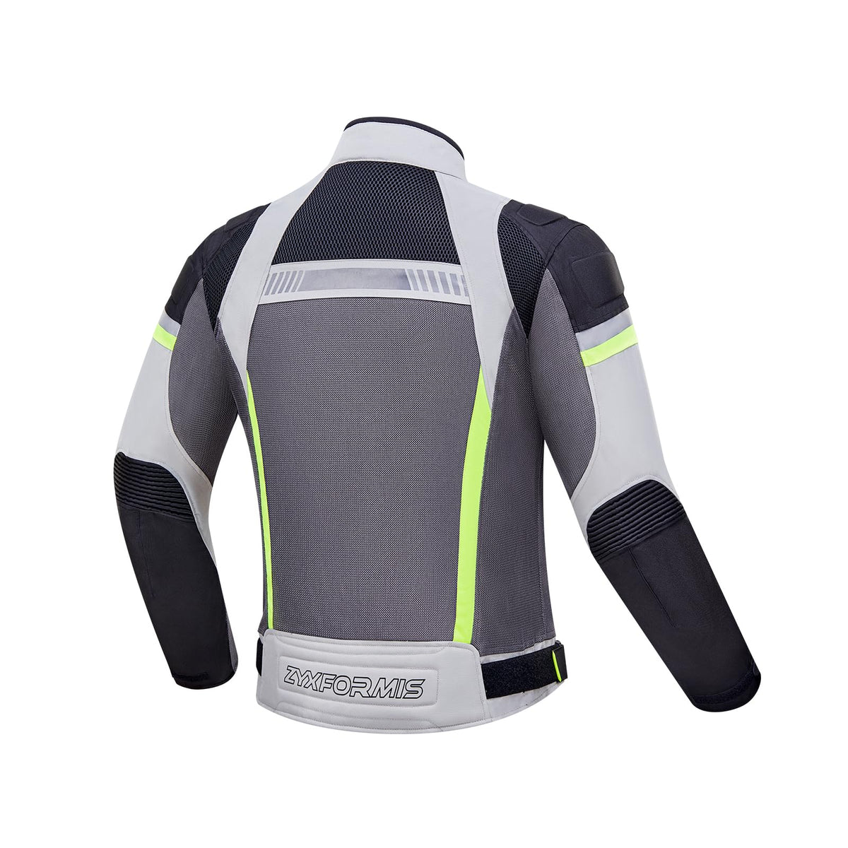 Zyxformis Summer Motorcycle Jacket, Breathable Mesh Motorcycle Riding Jacket For Men With CE Armored