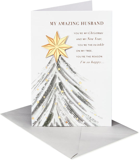 American Greetings Christmas Card - Heartfelt Message for Husband | Everything to Me Design