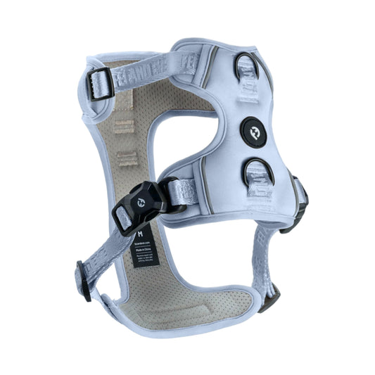 2026 New Editions, Fei and Eve Cloud MagEase Dog Harness, Quick-Release Buckles, Reflective, 3-Point No-Pull Control, Breathable Mesh, Adjustable Fit, Large, Dusk Blue