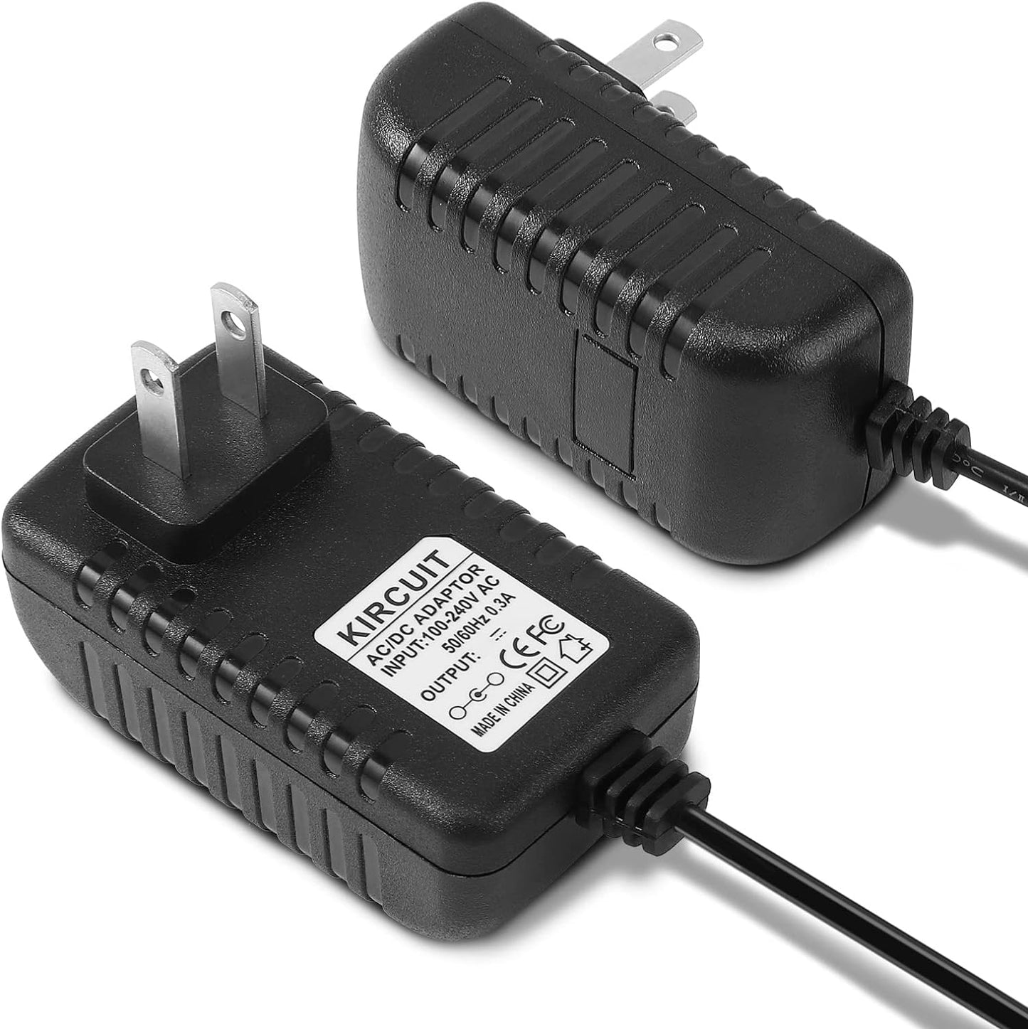 Kircuit 12 AC/DC Power Adapter Compatible with Light It Fulcrum, LED Wireless Magnifying Floor Lamp