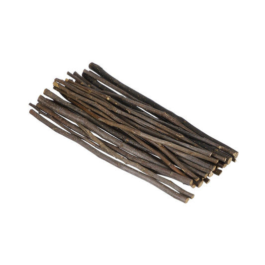 PATIKIL 25 Pcs 12inch Wood Log Sticks, 0.2-0.24inch in Diameter Natural Driftwood for Crafts Wooden Craft Sticks for DIY Crafting Photo Props Driftwood Decor, Apple Branch