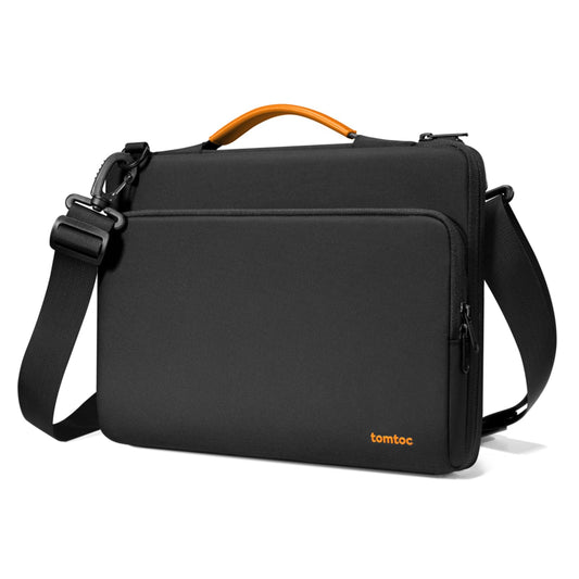 tomtoc 360 Protective Laptop Shoulder Bag for 15-inch 2026 MacBook Air M5 A3448, M4/M3/M2 A3241 A3114 A2941, 15" Dell XPS & Microsoft Surface Laptop 7/6/5, Water-Resistant Laptop Accessory Sleeve Case