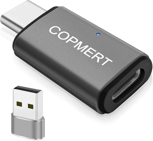 COPMERT 2025 Bypass Motorcycle Wireless CarPlay Bluetooth Adapter Street Glide Accessories with Passthrough USB-C