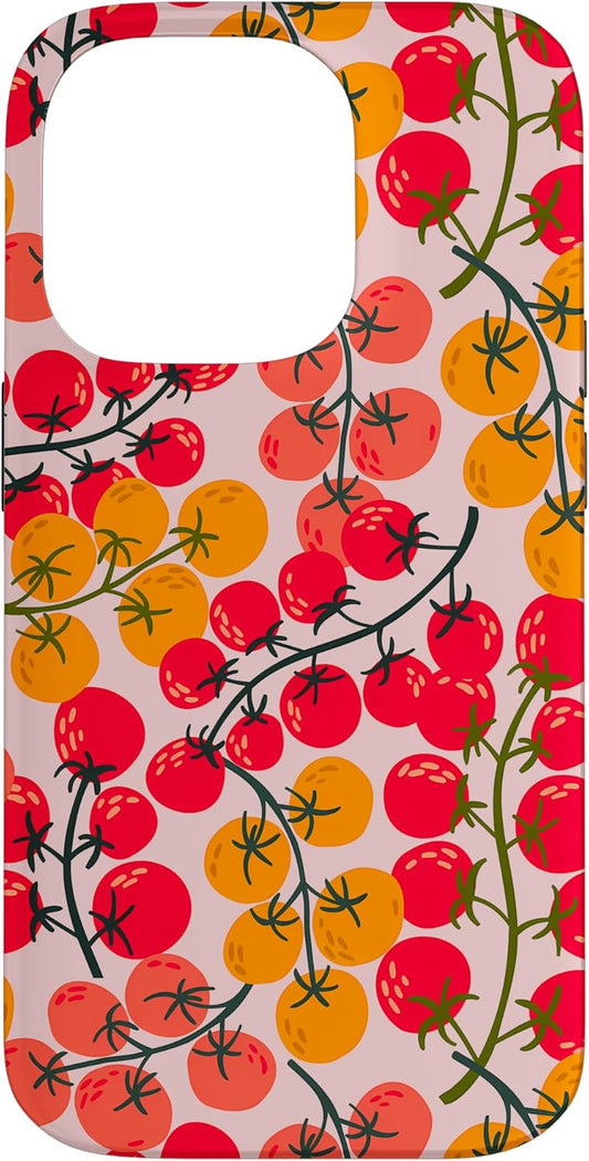 Cherry Tomato Girl Summer Vegetable Lover Summer 14 Cherry Tomato Tomatoes Girl Vegetable Case for iPhone Pro