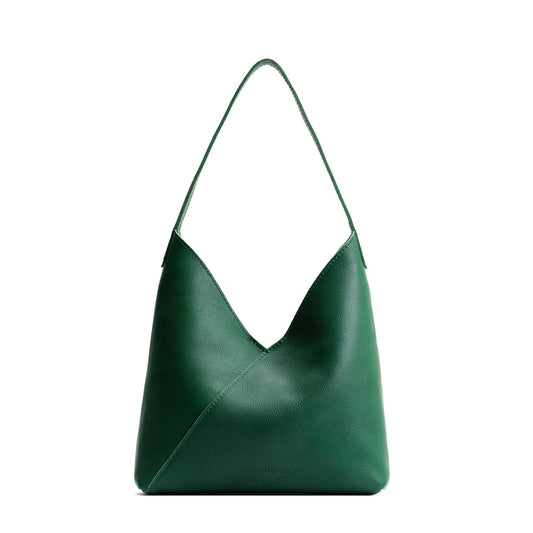 Portland Leather Goods Naomi Shoulder Bag – Slouchy Leather Shoulder Bag with Adjustable Crossbody Strap & Secure Magnetic Closure – Handmade from the Finest Full-Grain Hides – Large, Bacalar