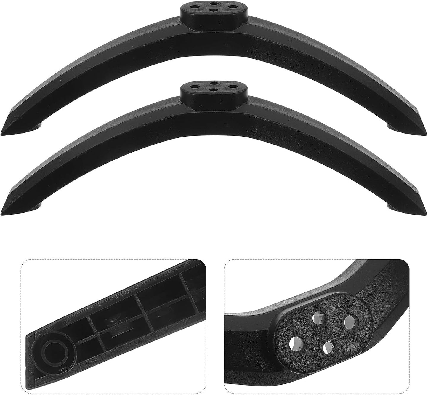 COHEALI 50 Inch Universal Tv Stand Base and Replacement Legs with Screws for LED Televisions, Desktop Television Holder