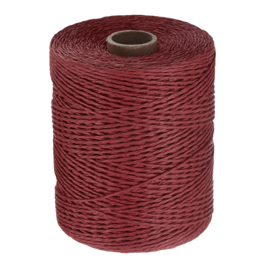 uxcell 328 Yards Raffia Ribbon, 2mm Raffia Twine Wrapping Ribbon Paper String Craft Wire for Gift Wrapping DIY Projects Flower Bouquet Making Decoration, Burgundy