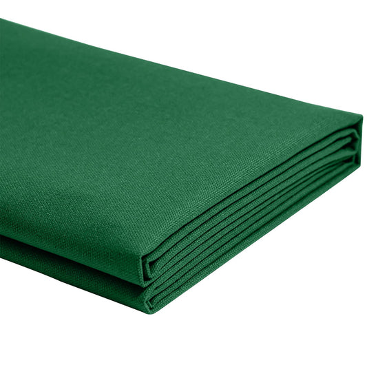 Canvas Fabric, 60" Wide Medium Weight 8 oz Duck Fabric for Quilting, Sewing, Crafts, Painting, Drop Cloths (Hunter Green)