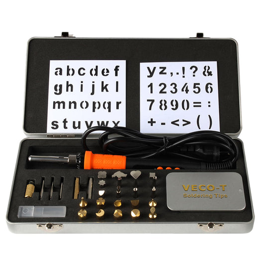 Upgrade 40Pcs Wood Burning Kit, Craft Pyrography Tools for Beginners, Adults, Engraver, Carver, Adjustable Temp Wood Burning Pen, Ideal for Woodworking, Carving and Leather Craft