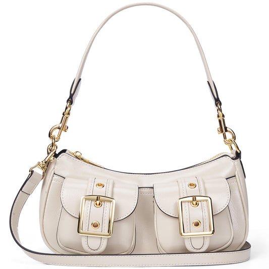 Shoulder Bag for Women Y2k Purse Leather Hobo Tote Handbag Trendy Going Out Purse Crossbody Everyday Purse