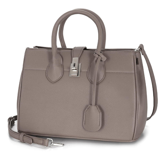 ICOLRAE Womens Top-Handle Tote Bags Fashion Satchel Handbag PU Leather Shoulder Hobo Purse Crossbody Pocketbook