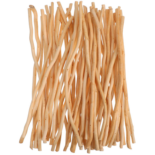 Toyvian Wood Log Sticks 11. 8 Inches, 50pcs Driftwood Branches for Crafts, Natural Craft Twig Sticks for DIY Decoration, Photo Props, Home and Party Decor