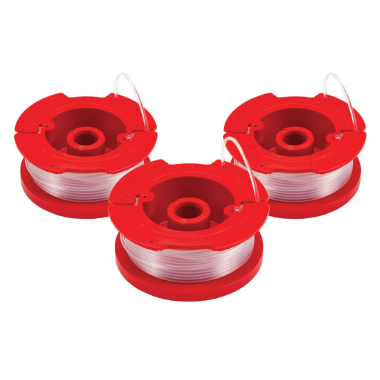 CRAFTSMAN Genuine OEM String Trimmer Line, Weed Eater and Weed Wacker String, 0.065- Inch, 30-Feet of Replacement Spool, 3-Pack Spools (CMZST0653)
