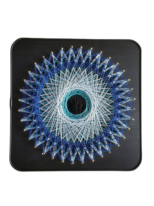 THOUDONER DIY 3D String Art Crafts Kit for Adults Beginner Unique Gift -Bird Nest(7.87inch*7.87inch).