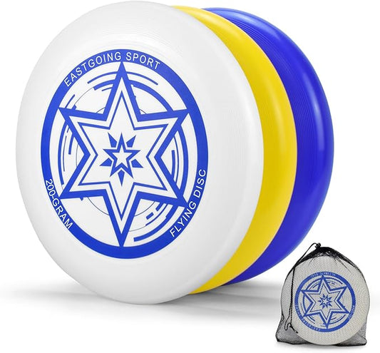 Eastgoing Beach Outdoor Flying Disc – 210 Gram, 11 Inch Heavyweight Flying Disc, Designed for Extreme Wind Resistance – Loads of Colors Available