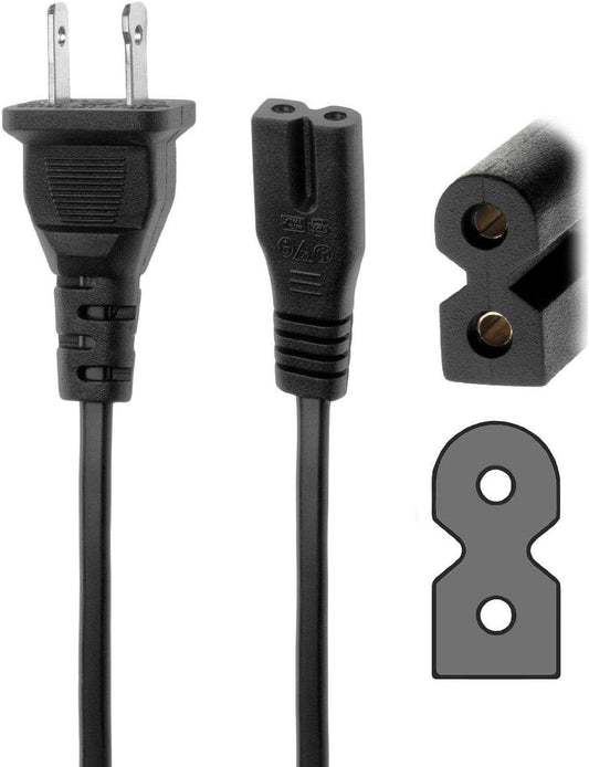 BestCH CFD-60 Cassette AC in Power Cord Outlet Socket Cable Plug Lead for Sony Digital CD Radio Stereo Player Boombox