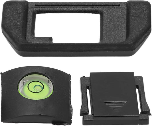 WIHFHGZ Set EM5 EM10 7g Viewfinder Eyecup Cold Shoe Cover for Camera Series, Plastic Rubber, Lightweight - Horizon