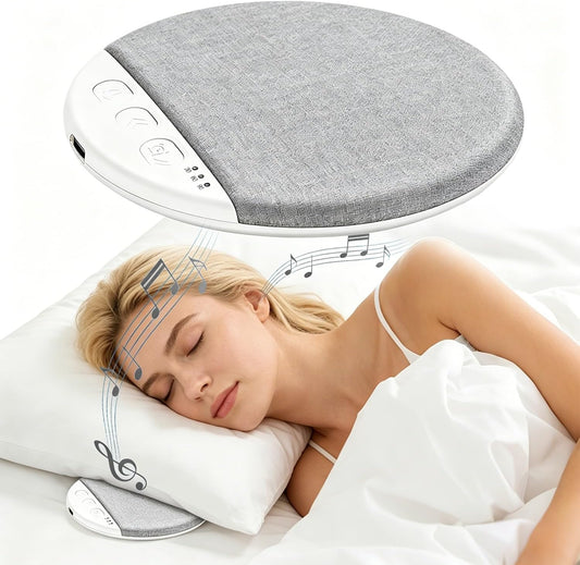 XITIPKL Bluetooth Pillow Speaker for Sleeping, Ultra-Thin Under Pillow Speaker for Side Sleepers, White Noise Sleep Aid