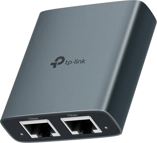 TP-Link 1 2, 1000 Cat8/7/6/5e/5, EH210 Ethernet Splitter to Mbps High Speed Dual-Port Internet Splitter, Compatible w/