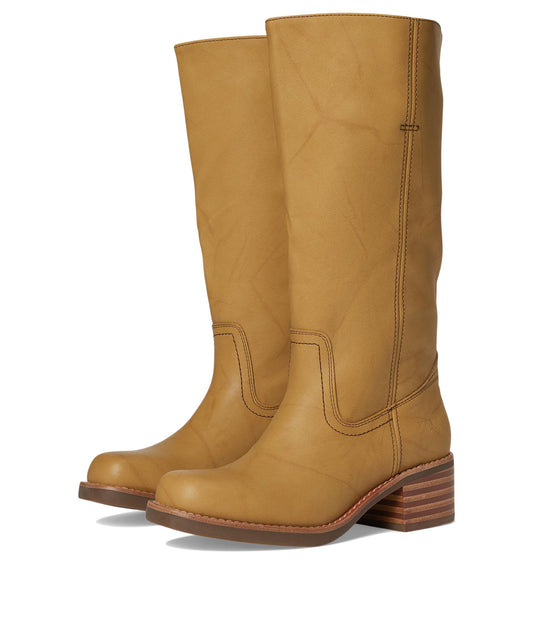 FRYE AND CO. Women's Miranda 14 Wide Calf Banana 7.5 Medium