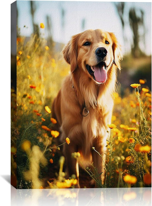 SPECPIX Custom Canvas Prints with Your Photos Customized Canvas Wall Art Personalized Canvas Pictures Gifts for Pet Dog Baby Family Mom Dad Men Women Couple Boyfriend Girlfriend Framed 16x20