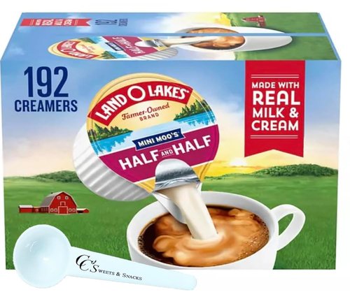 LOL Mini Moo’s Half & Half Creamer Singles - 192 Count | Perfect for Coffee Lovers