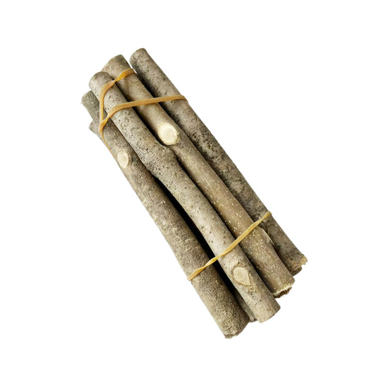 ZCLGOOD 10PCS 8 Inch Natural Wood Log Sticks 0.67”-1.12" Diameter Twigs, Wood Log Craft Sticks for DIY Rustic Home Decor School Projects Photo Props Festival Crafting Supplies