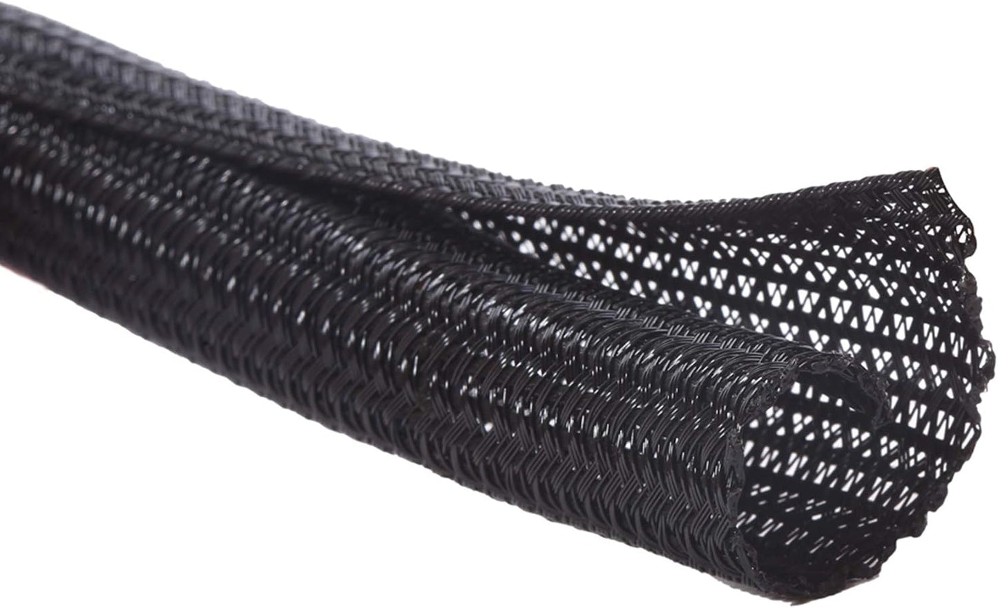 Alex Tech 25ft 1.25 inch - Cord Protector Wire Loom Tubing Cable Sleeve Split Sleeving for USB Cable Power Cord Audio