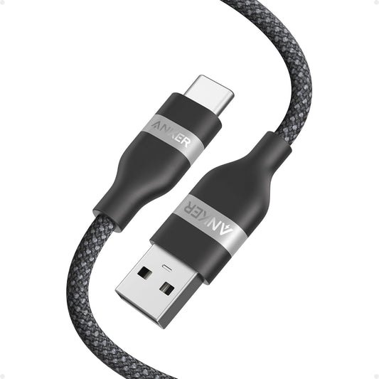 17 16 Note20 (3FT, Anker Car Carplay Cable for iPhone Pro Max Plus, Upcycled Braided USB A to USB C Car Charger Cord
