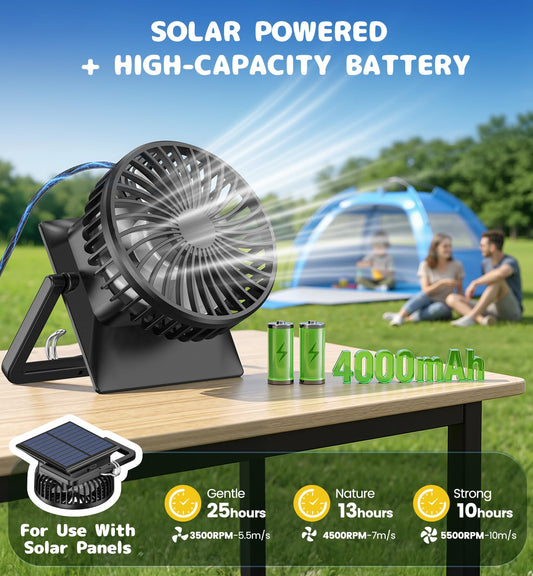 Dsquu Baby Beach Tent Solar Cooling Fan, Anti-UV Toddler Beach Tent Sun Shelter Portable Travel Fan Beach Shade Tent, Baby Play Tent Built-in Ceiling Fan Sun Shelters Toddler Beach Essentials