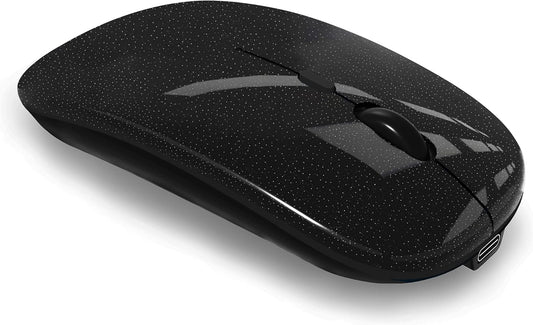 WREANU Use(Bluetooth5.2 2.4GHz Wireless Bluetooth Mouse Rechargeable Laptop Mice Silent Slim and Portable USB