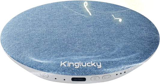 X50 Kinglucky Pillow Speaker for Sleeping, Mini Bluetooth Speaker Under Pillow with Built-in Pink Noise White Noise