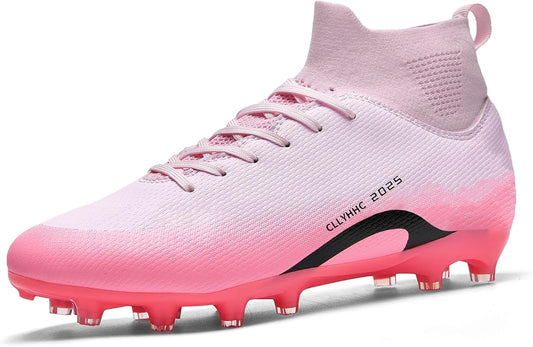 Mens Soccer Shoes Womens Indoor Outdoor Football Cleats Unisex Baseball Turf Shoe Youth Rugby Adult AG FG TF Football Boots Wide Training Sneaker
