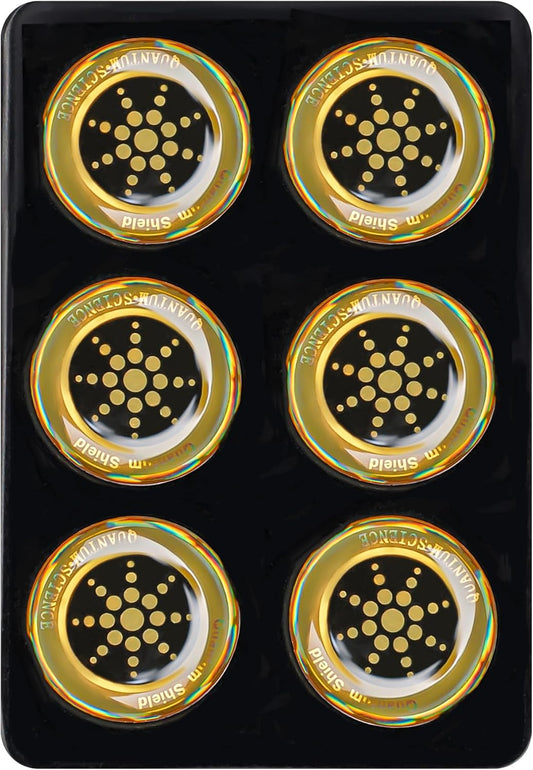 XH-carpet 5G (6Pcs EMF Stickers Blocker Neutralize Shield Protection from Cell Phones cased and Electronic Devices WiFi