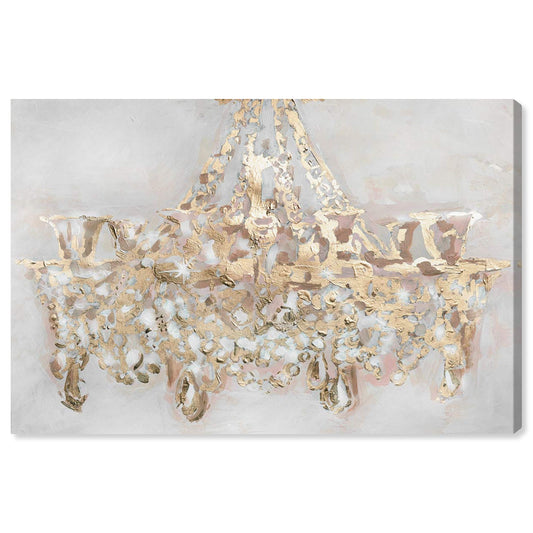 The Oliver Gal Artist Co. Fashion and Glam Wall Art Canvas Prints 'Candelabro'