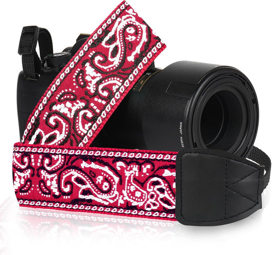 Zwxejcb Camera Strap Neck Shoulder Strap with Quick Release Buckles for DSLR SLR