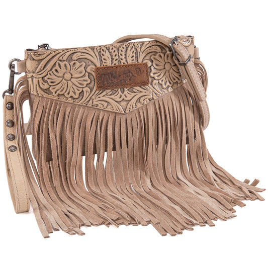 Wrangler Clutch Wristlet Fringe Purse Western Crossbody Bags for Women WG63-181KH