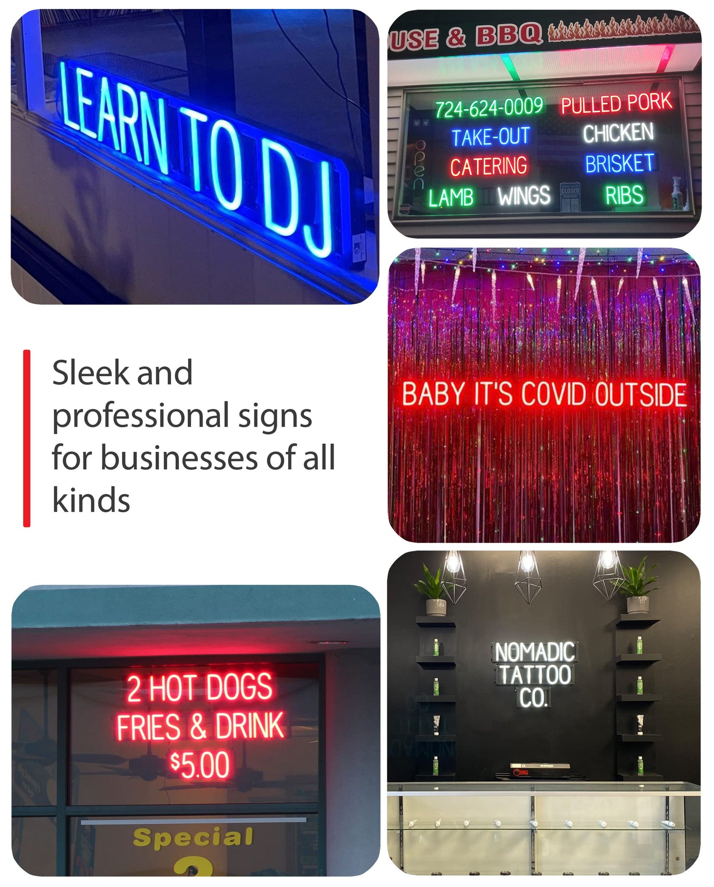 SpellBrite OPEN 24 HOURS Sign for Business | Open 24 Hours Signage with Neon Look, Blue LED Light | 20.8" x 23.8"