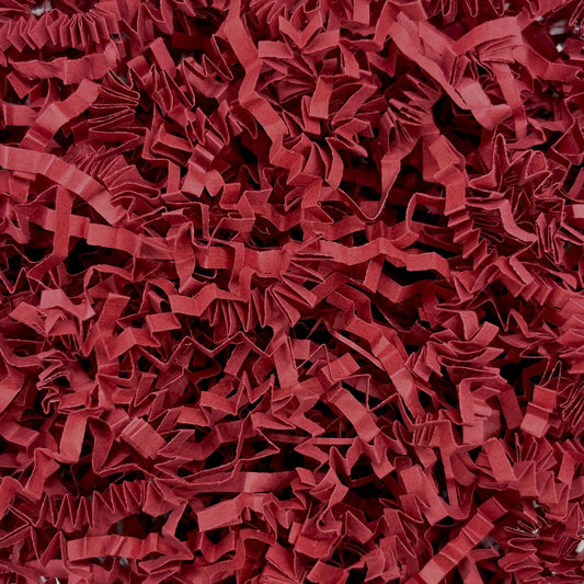 Tisspoms 2LB Red Crinkle Cut Paper Shred Filler, Paper Shreds for Basket Fillers, Birthday, Gift Wrapping, Anniversary, Wedding, Halloween, Valentine's Day, Christmas Craft Gift Decor Party Filler