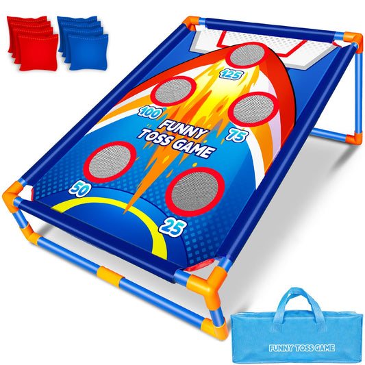Bean Bag Toss Game for Kids, Ideal Gift for Toys 3-8 Years Old, Outside Toys for 3 4 5 6 7 8+Years Old Boys and Girls, Outdoor Game for Kids,Family Party Game Birthday Christmas Outdoor Activities
