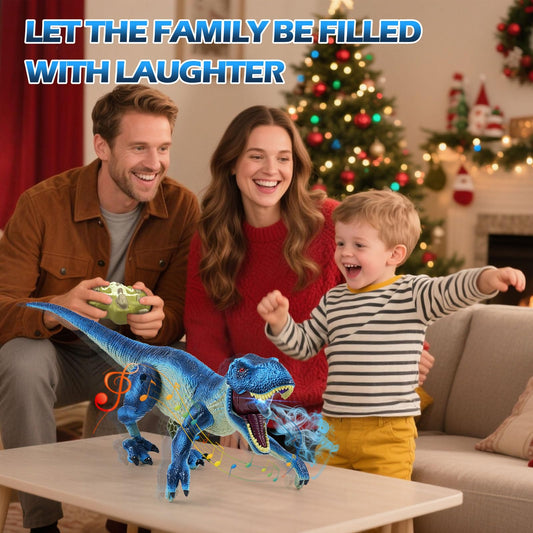 TGJH Dinosaur Toys for Kids Ages 3-5 4-7 8-12 - Remote Control Walking Dino, Birthday Gifts for Boys 3 4 5 6 7 8 9 10 11 12 Year Old, Interactive Toy with Spray, Light and Roar
