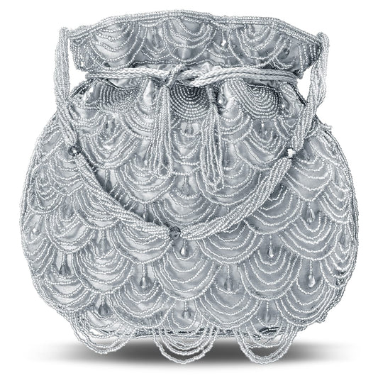 Aheli Potli Bags Gift for Women Evening Bag Clutch Ethnic Bride Purse with Drawstring