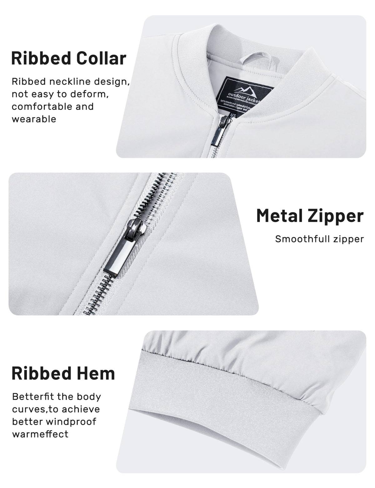 TACVASEN Mens Jacket Water-Resistant Fleece Winter Coat for Outdoor Wear