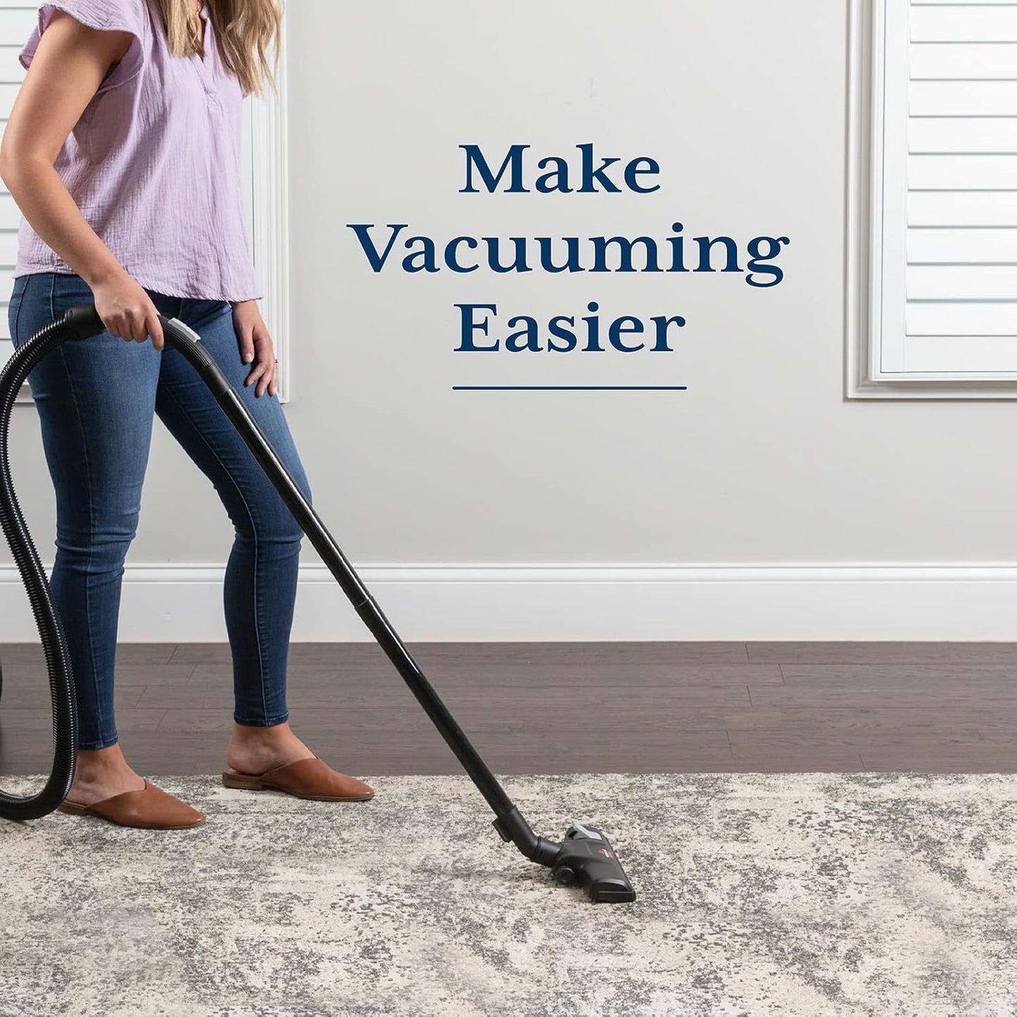 Veken Rug Pad Gripper - Non-Slip Thick Pads for Hardwood & Tile Floors | 4x5 Ft Anti-Skid Mat