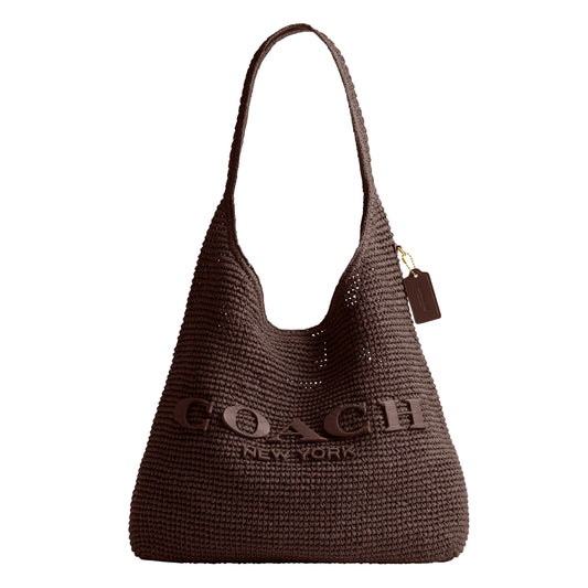 COACH Women's Brooklyn Shoulder Bag 39, B4/Maple, One Size
