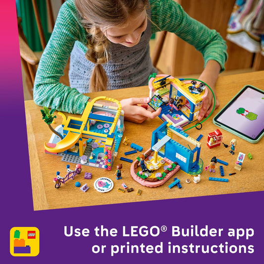LEGO Friends Heartlake City Friends Club House Building Toy for Girls & Boys - Pretend Play Set for Kids, Ages 8+ - W/5 Minidolls, 3 Toy Animals, & Accessories - Gift Idea for Birthdays - 42689